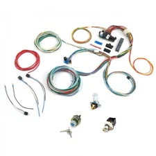 UNIVERSAL Extra long Wires 21 Circuit Wiring Harness For CHEVY MO FORD Hotro