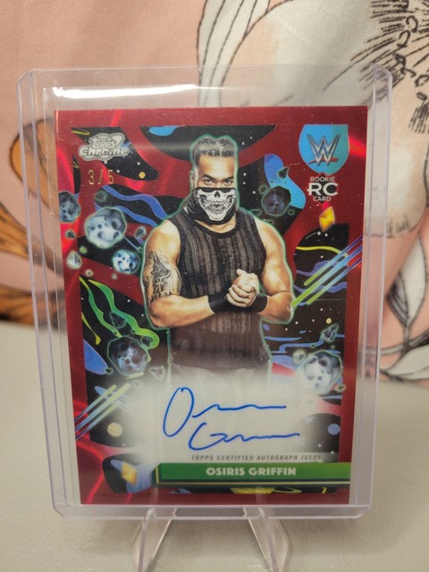 Topps 2026 Cosmic Chrome WWE Osiris Griffin RC Auto #CCA-OSG 3/5