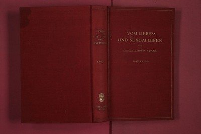 288402 Ludwig Frank VOM LIEBES- UND SEXUALLEBEN Georg Thieme Verlag Erfahrungen