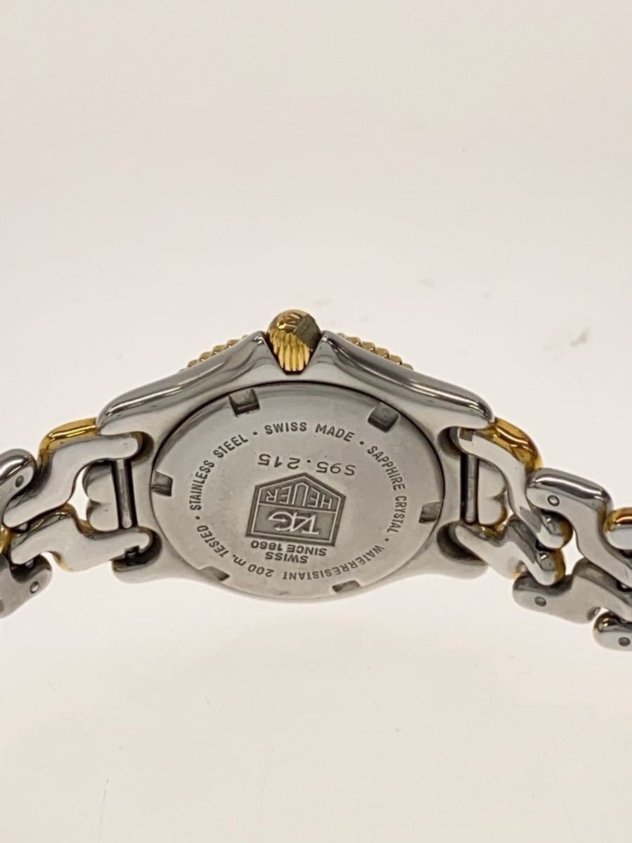 TAGHeuer Quartz Watch Analog Stainless GRY GLD S95.215 image 3