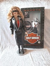 Franklin Mint Viny Doll l Harley Davidson '15 + Original Box Outfit 