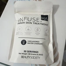 Beauty Society-INFUSE HA Inner Skin Treatment Unflavored Water Charger FREE-SHIP
