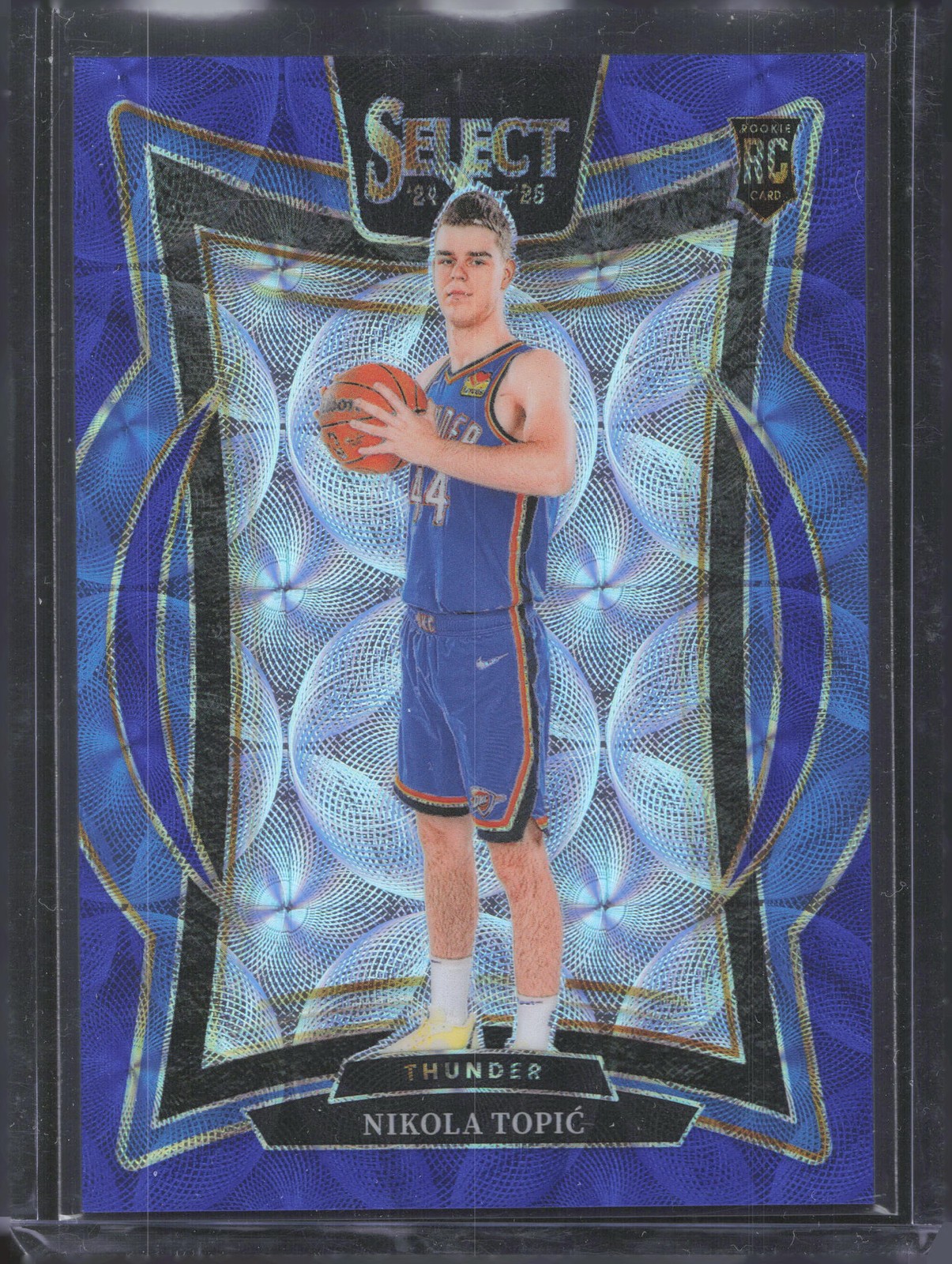 2024-25 Panini Select #89 Nikola Topic Blue Scope Prizm #/249