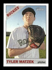2015 Topps Heritage Rockies 342 Tyler Matzek BXCP51