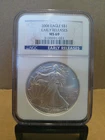 2008 American Eagle Silver Dollar, 1 Oz. Of Fine Silver Early Releases NGC MS69