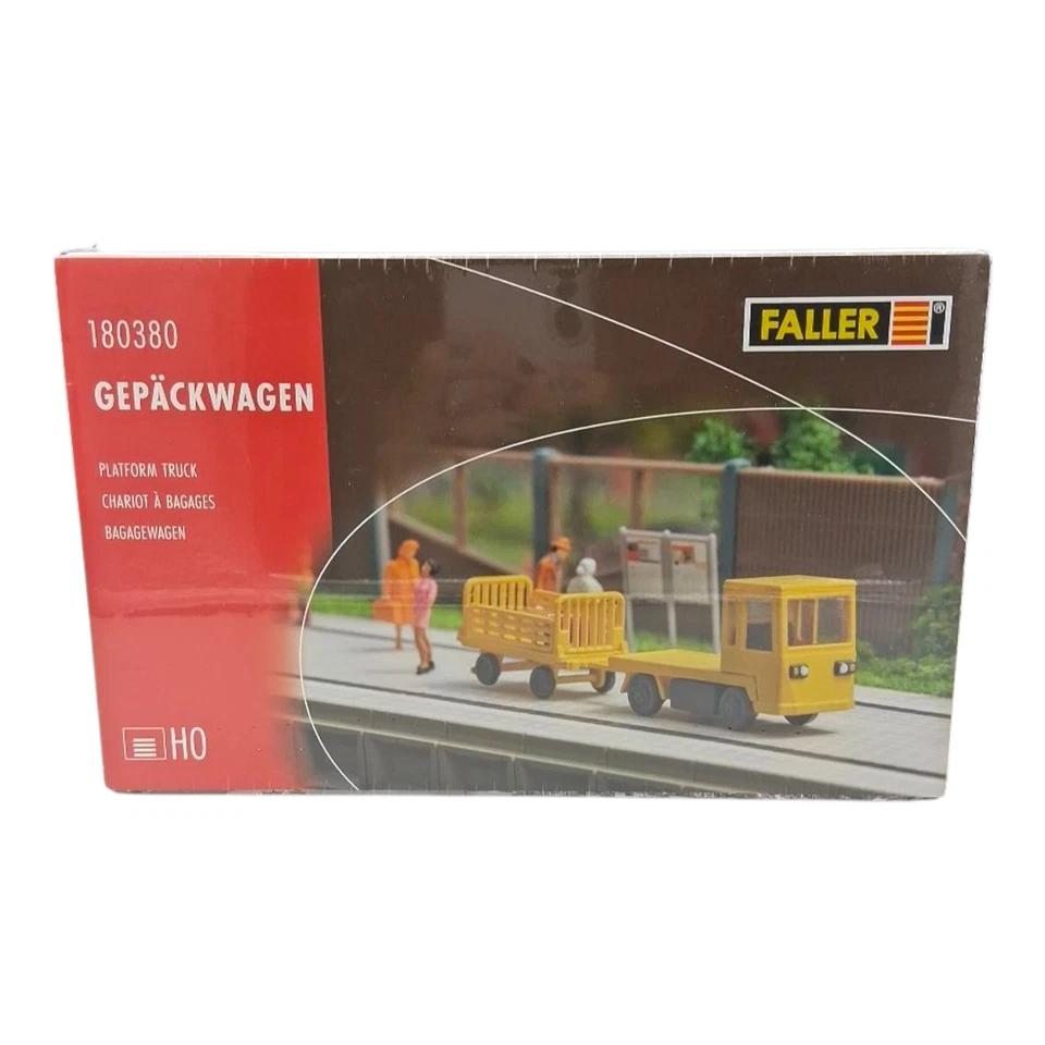 Faller HO Scale Model Kit Baggage Platform Truck Tram 180380 - Image 2 of 4