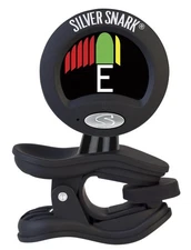 2 Clip-on All Instrument Tuner-Black/Silver (SIL2-BLACK)