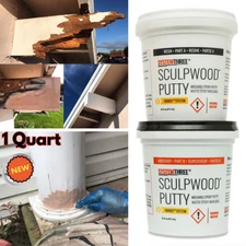 Moldable Epoxy Putty for Furniture Window Door Fix Siding Rotten Wood Repair NEW