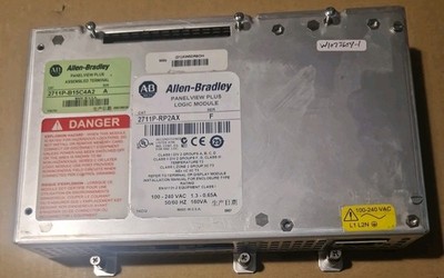 ALLEN BRADLEY 2711P-RP2AX LOGIC MODULE 