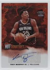 2024-25 Panini NBA Hoops Hot Signatures Trey Murphy III #HS-TMP Auto 0q0