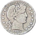 1903-S Barber Half Dollar