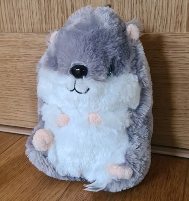 Belly Buddy grauer Hamster Plüsch Nanco - Rhode Island Neuheit 22 cm/8,5 Zoll