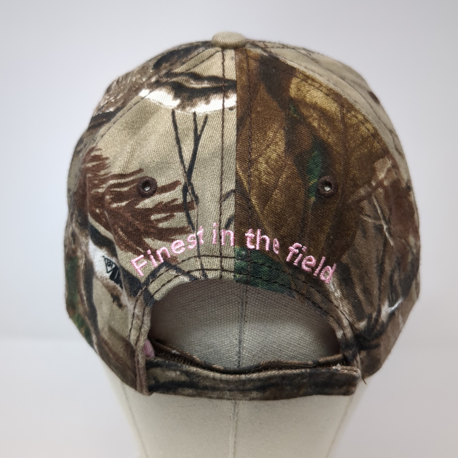 Red Head Strapback Baseball Cap Multi One Size Ad… - image 6