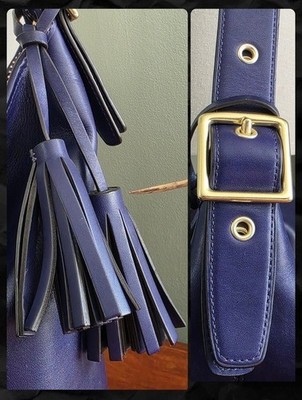 Coach 23420 Legacy Clip Duffle Purple Leather Bucket Bag Y2K | eBay
