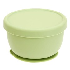 1PC Silicone Baby Feeding Bowl With Suction Cup Portable Food Storage Container