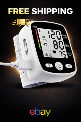 #ad Blood Pressure Monitor with Carrying Case Portable Easy to Use $24.60