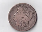 1921 S Morgan Silver Dollar - Very Good
