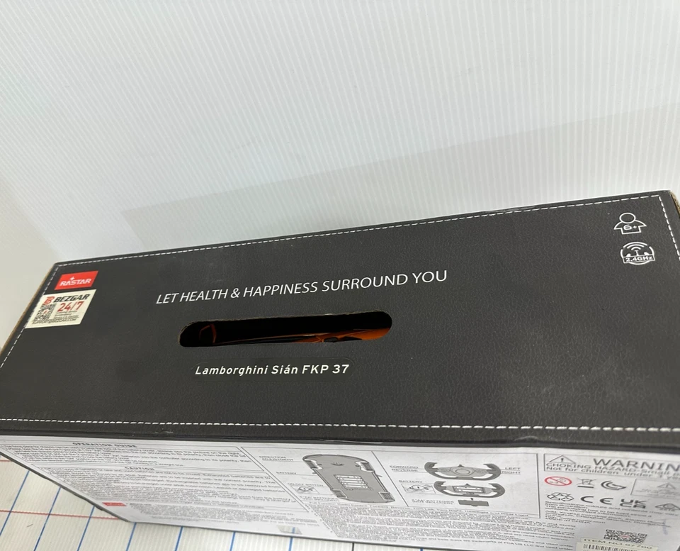 RASTAR Lamborghini Sian FKP 37 R/C Scale 1/14 Model Car - Image 3 of 4