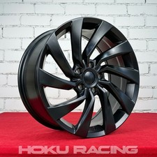 4x 18 Interlagos Style 8j Et35 5x100 Black Wheels Fits For Vw Polo Bora Audi