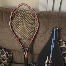 MacGregor Bergelin LongString Tennis Racquet with CoverE
