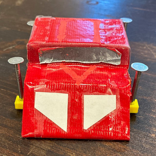 SIGNED Rip_TheOfficial Custom 3D Printed Red Tornado Interceptor | with spikes