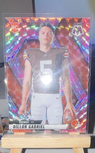 Panini 2025 Mosaic Dillon Gabriel Cleveland Browns RC Prizm Rookie Var #277