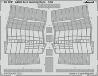 Eduard Accessories 481091 - 1:48 A6M3 Zero Landing Flaps For Eduard - Neu