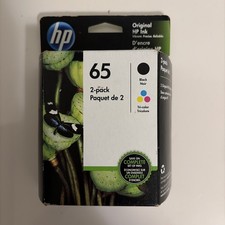 HP Ink Cartridge 65 Black 65 Tri-Color Exp 2021