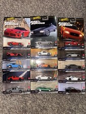 Hot Wheels Fast and Furious Premium Mixed Lot of 15