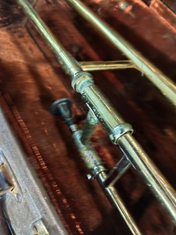 Vintage Golden Age Olds  Trombone. 