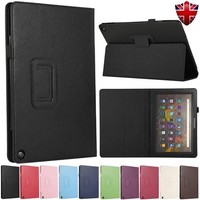 For Amazon Kindle Fire HD 8 12th Gen 2024 2022 8 Flip Leather Case Stand Cover