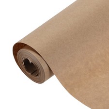 Kraft Wrapping Paper, 11.8"x 393"(32.8') Decorative Paper, White 233GSM