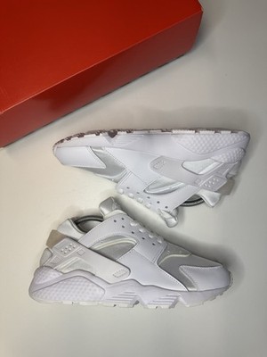 Nike Air Huarache Triple White/ Pure Platinum UK 7/ 8US - BRANDNEU  