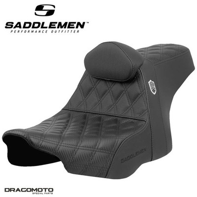 SITZBANK HARLEY TOURING SADDLEMEN Pro Series SDC Performance SC82307DB0 2-Up ...