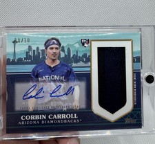 2023 Topps Update Corbin Carroll All Star Jumbo Patch Auto ROOKIE SP #/10