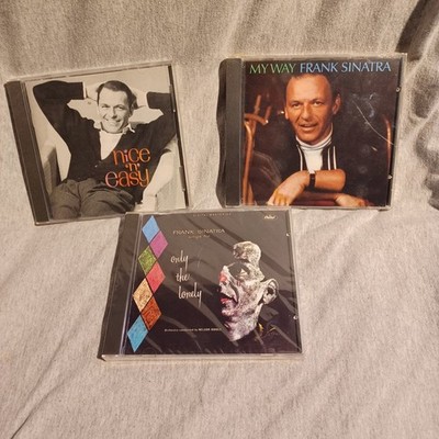 Frank Sinatra Cd Lot Of 3 Only The Lonely Nice n Easy My Way All Sealed Unused 