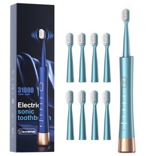 USB Rechargeable Sonic Electric Toothbrush for Adults, Powered Motor High Vib...