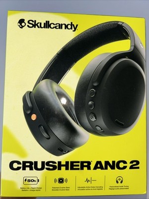 Skullcandy Crusher ANC 2 Wireless Bluetooth Headphones Black