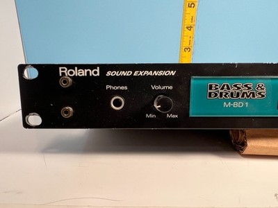 Roland M-BD1 Bass & Drums Sound Expansion Rack Mount Unit | eBay Roland M-BD1 Bass & Drums Sound Expansion Rack Mount Unit | eBay