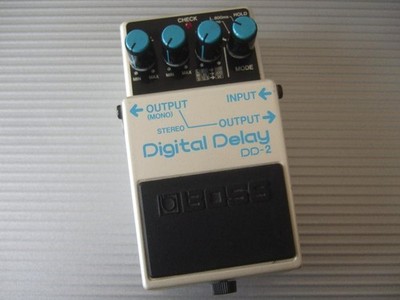 Boss Dd-2 Digital Delay Pedal Vintage Japanese Guitar Effect Stompbox Collector