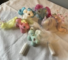 Lot: Newborn Dangles Shaggy Wiggles Tappy Yo-Yo My Little Mein Kleines Pony G1