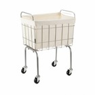Rolling Hamper Large Capacity Laundry Basket with Wheels for Dorm Room