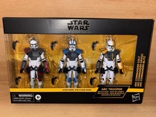 Star Wars Black Series ARC TROOPER BATTLE PACK Set of 3 Clones Havoc Colt Blitz