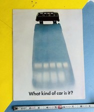 Vtg 1967 Vw Bus Dealer Sales Brochure What Kind Of A Car Is It  Samba Htf