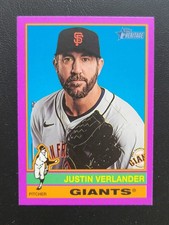 2025 Topps Heritage - Justin Verlander #317 Light Purple Border San Francisco 