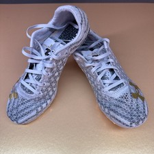 Under Armour Miler Pro 3 Race Track Spikes Size 7.5 Men's New Gray/Gold