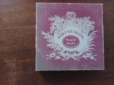 Set Of 6 Portmeirion Round Placemats Designed By Susan Williams-Ellis