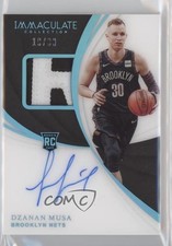 2018 Panini Immaculate Rookie Jersey Number /30 Dzanan Musa #108 Patch Auto 0j4n
