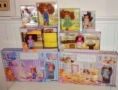 Sarah Kay Berchet Simba Dollhouse Dolls Furniture RARE Doll Toy Doll House