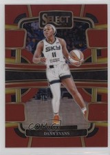 2024 Panini Select WNBA Concourse Red Prizm 147/149 Dana Evans #73 s3g